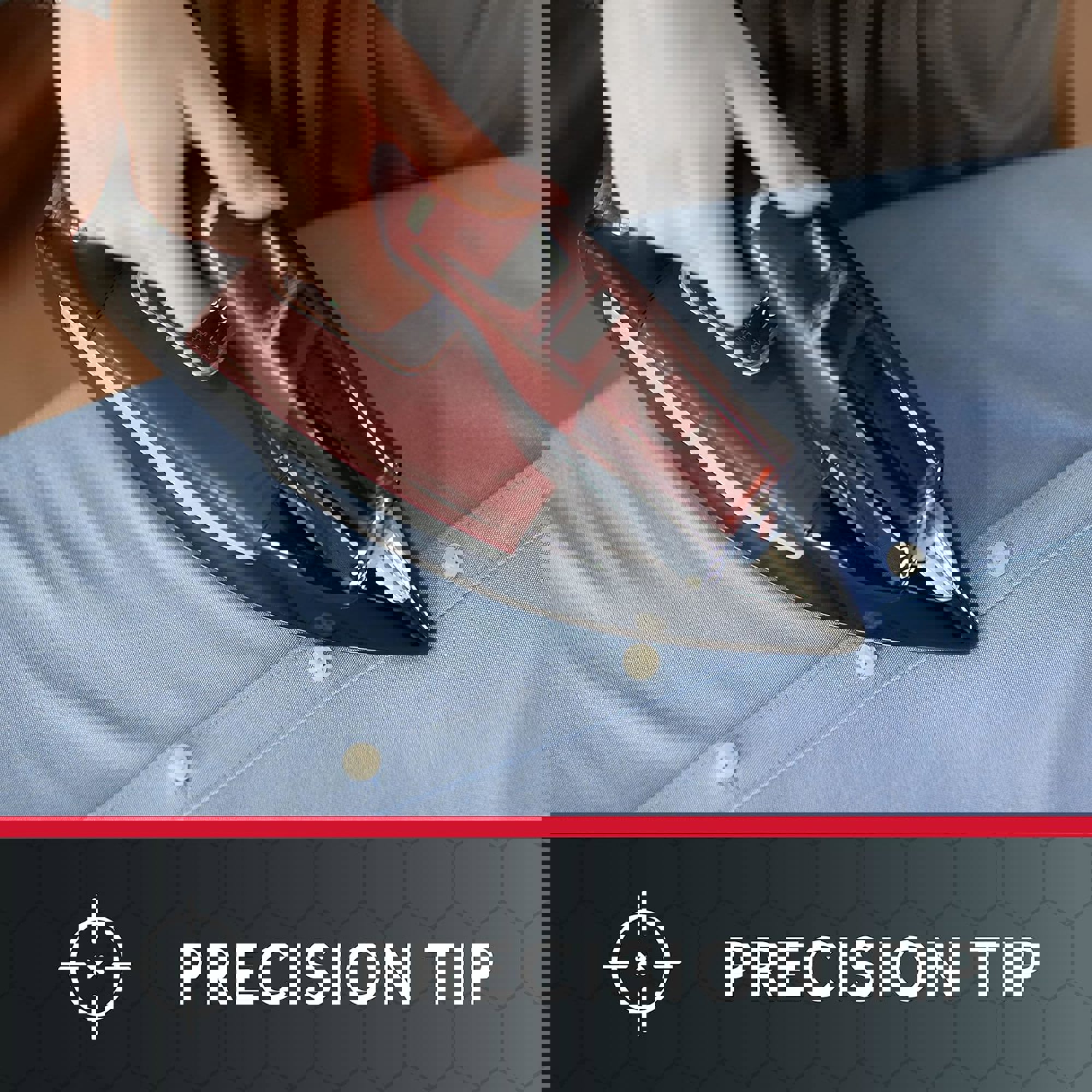 Sunbeam Professional Steam Iron, 1700 Watt, Large Nonstick Ceramic Soleplate, Horizontal or